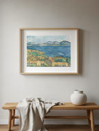 The Bay of Marseilles, Seen from L'Estaque – Paul Cézanne Poster | Post-Impressionist Landscape Art Print