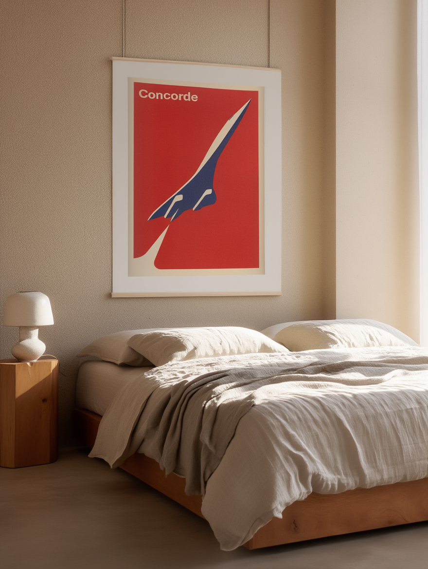 Concorde – Illustrative Art Print