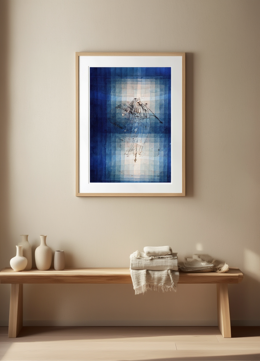 Dance of Moth – Paul Klee (1925) | Abstract Expressionist Art Print