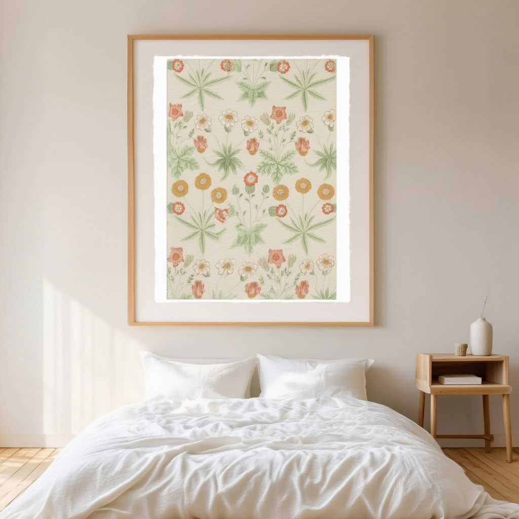 Daisy by William Morris – Vintage Floral Art Print