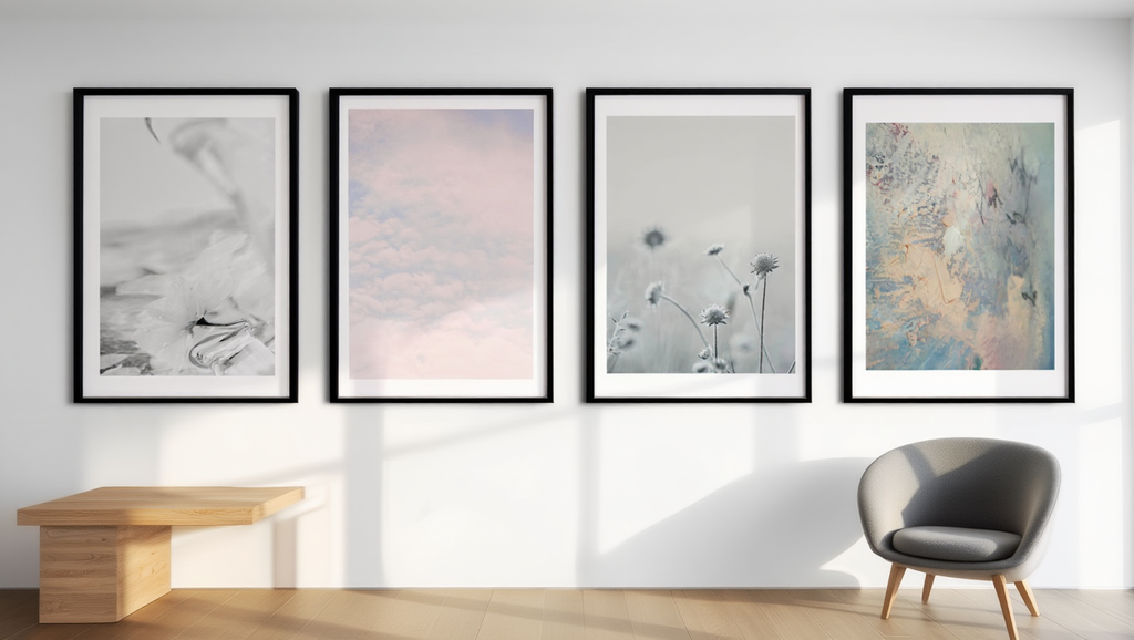 Minimalist Line Art Collection – Set of 4 Prints