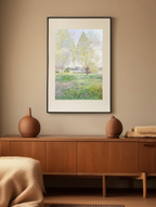 Claude Monet – The Willows | Serene Impressionist Landscape Art Print