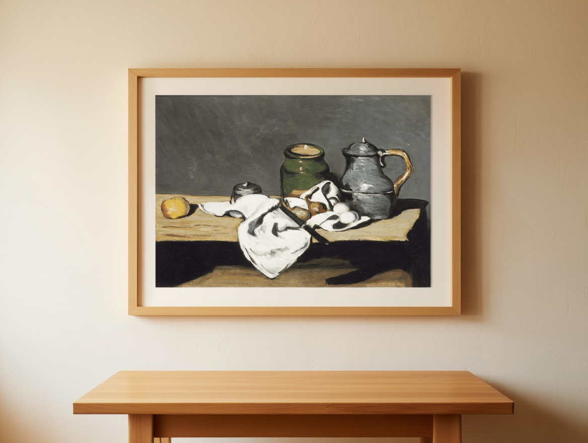 Paul Cézanne – Nature Morte à la Bouilloire