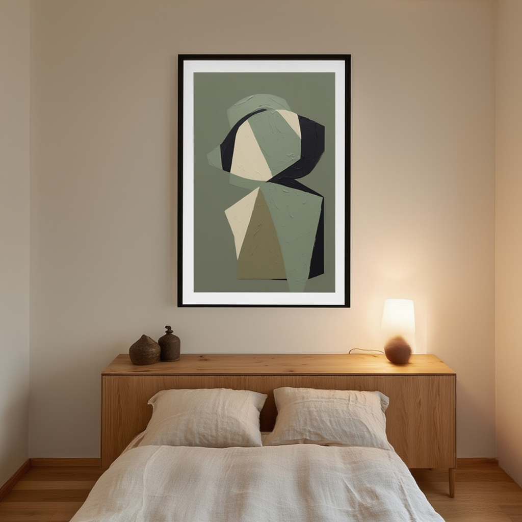 Intersecting Forms – Modern Shapes Wall Art