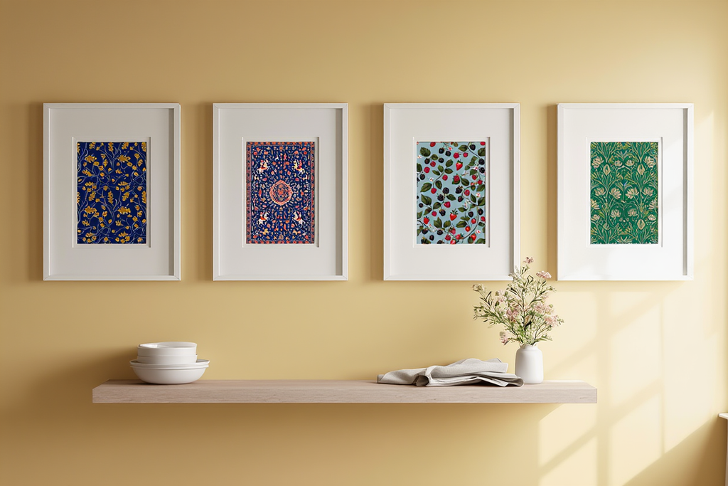 William Morris – Botanical Elegance 4-Prints