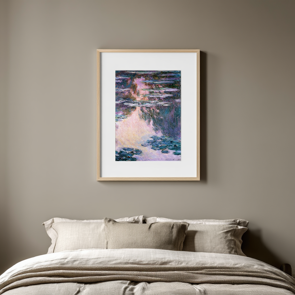 Water Lilies by Claude Monet  - Impressionist Art Print