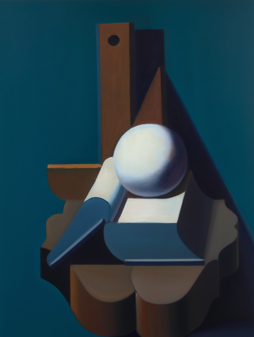 Vilhelm Lundstrøm – The Architecture, 1932 - Fine Art Poster