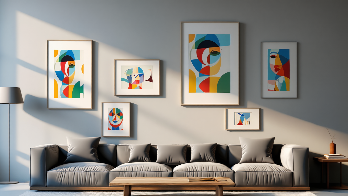 Klee’s Vision – Set of 5 Modernist Art Prints