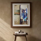 Salon im Haus auf der Hohen Warte by Carl Moll – Viennese Secession Interior Art Print