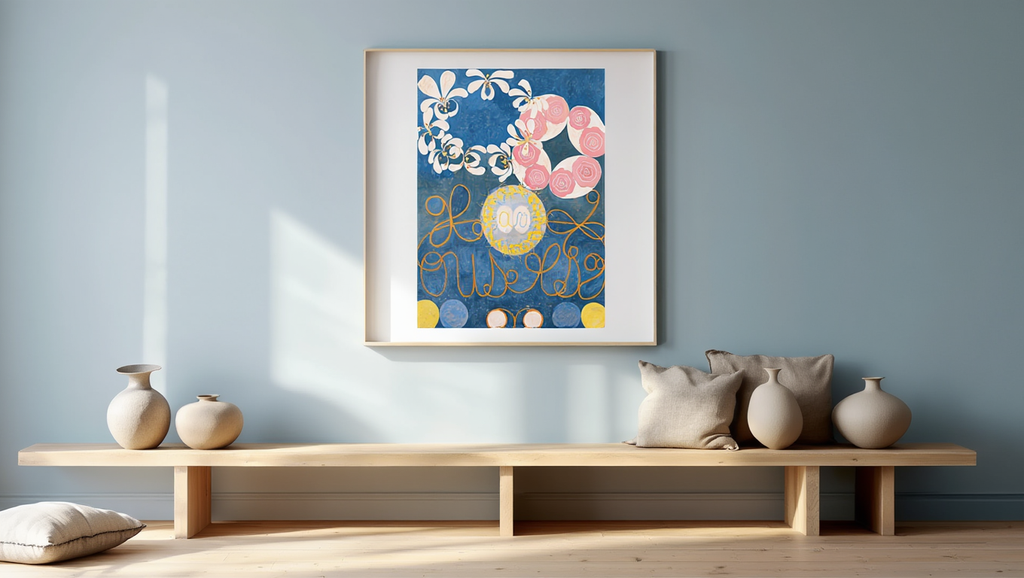 Hilma af Klint – The Ten Largest No. 1 Childhood – Abstract Spiritual Art Print