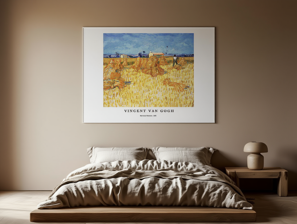 Vincent Van Gogh - Harvest in Provence Poster