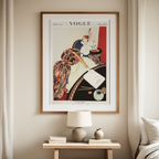 Vintage Vogue Poster – George Plank | Art Deco Fashion Illustration Print - Hakyarts