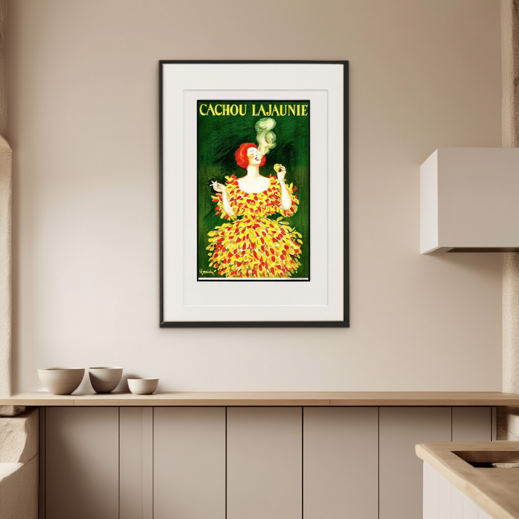 Cachou Lajaunie by Leonetto Cappiello – Vintage Advertising Art Print