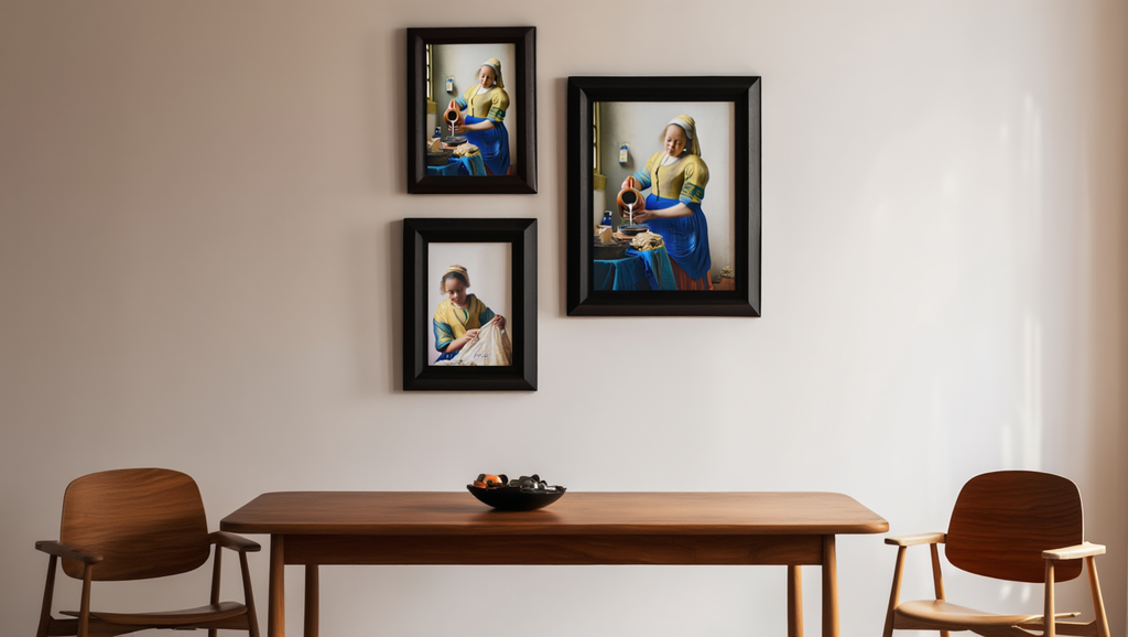 Vermeer Elegance – Set of 3 Art Prints