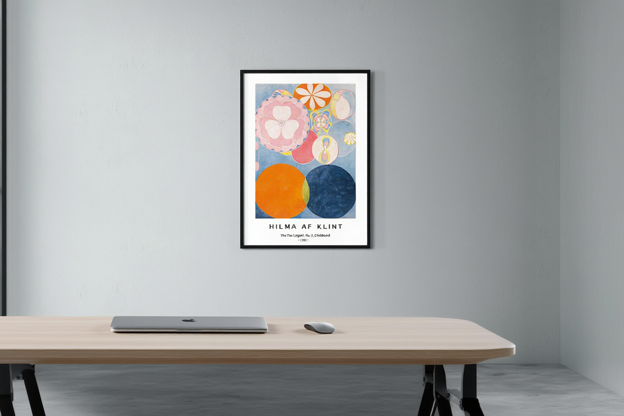 Hilma af Klint - The Ten Largest No. 2 Childhood Poster