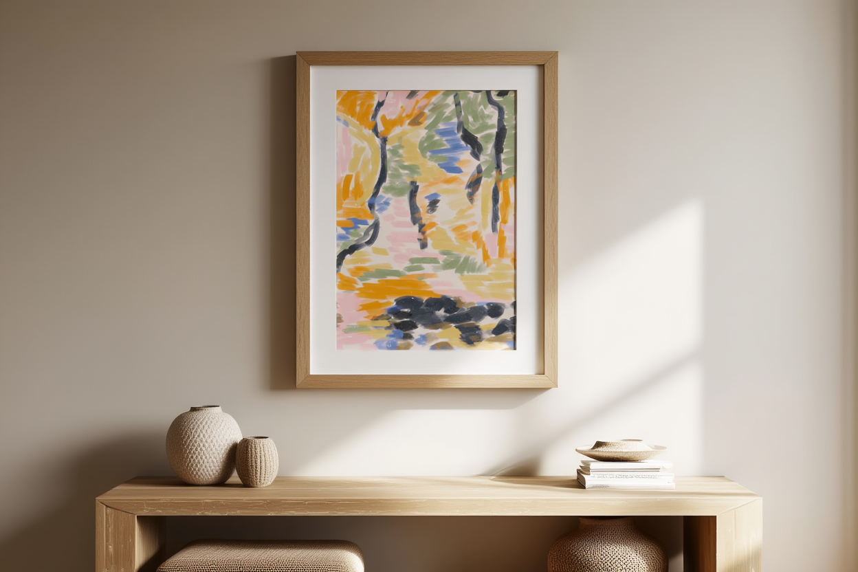 Henri Matisse - Le Jardin de l'Artiste à Avignon | Modern Art Print