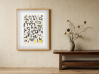 Law – Paul Klee – Vintage Modernist Art Print