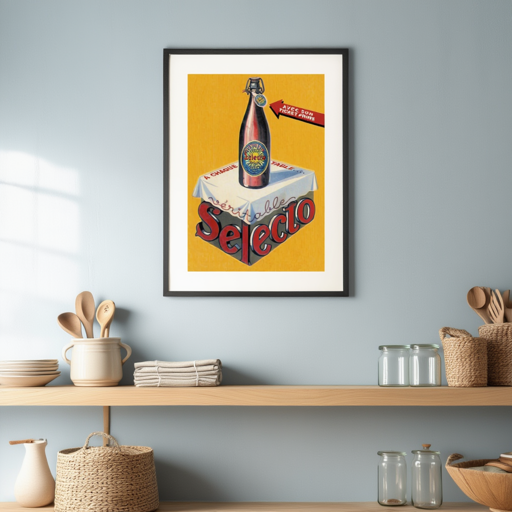 Selecto Vintage Poster, 1889 – Classic Art Print