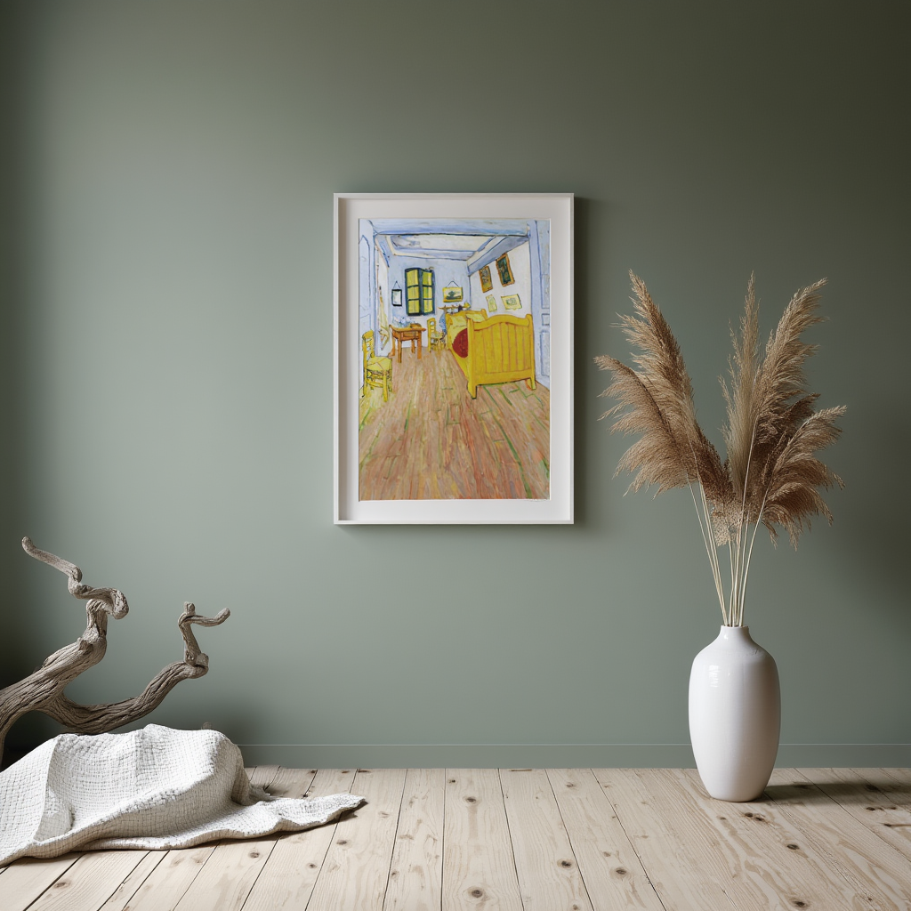 Vincent Van Gogh – The Bedroom – Iconic Post-Impressionist Art Print