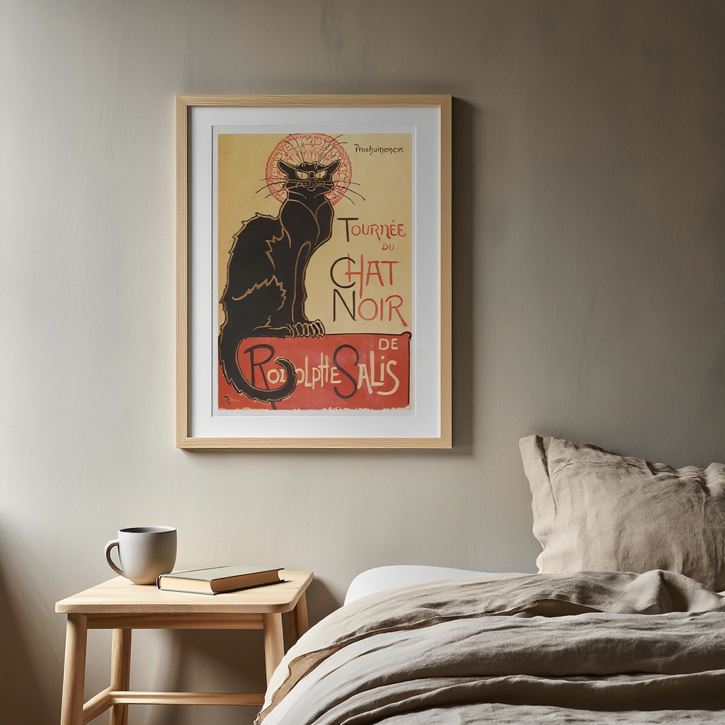 Théophile Alexandre Steinlen - Tournée du Chat Noir Poster