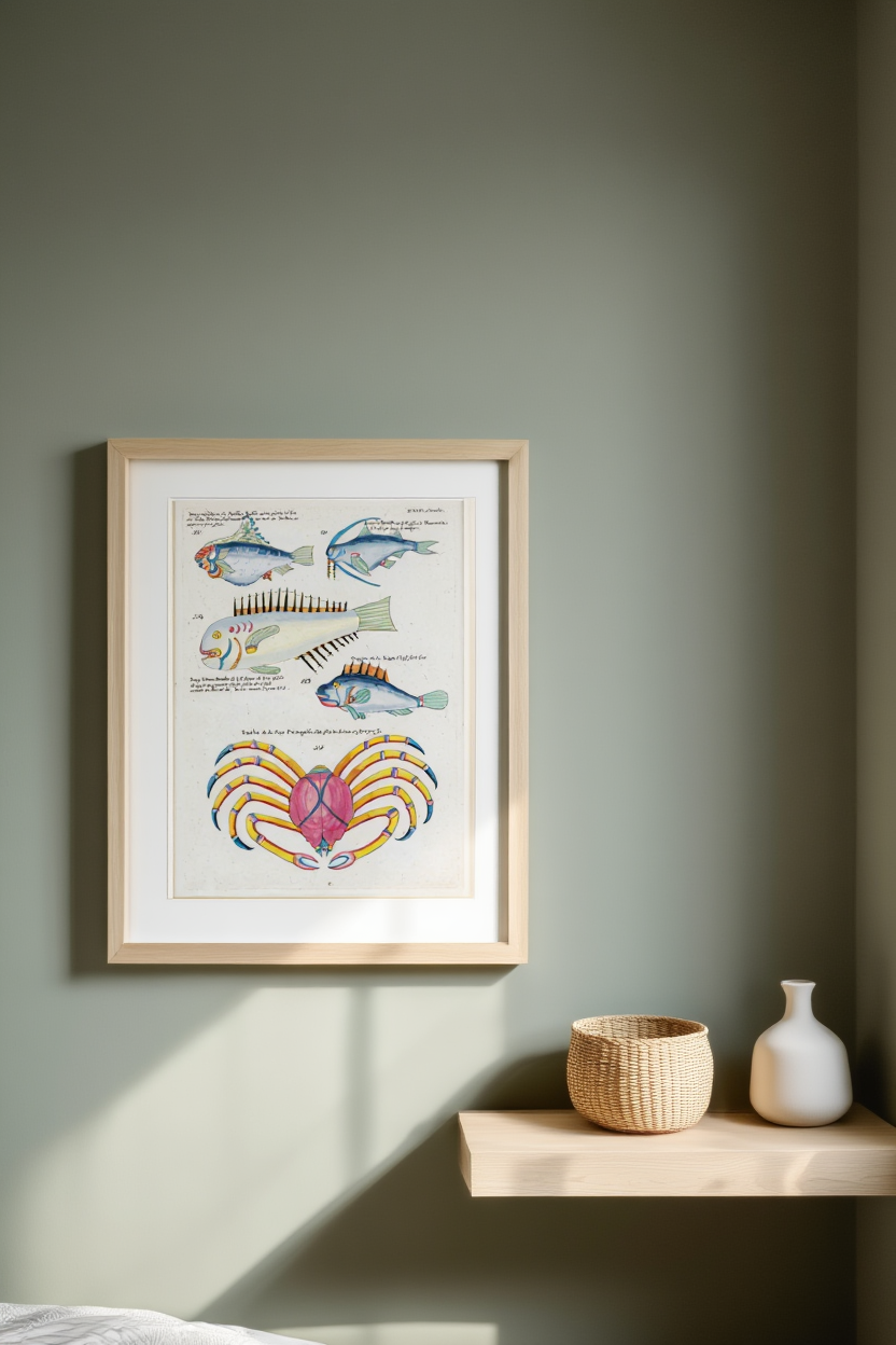 Louis Renard - Poissons Plate 66 Poster