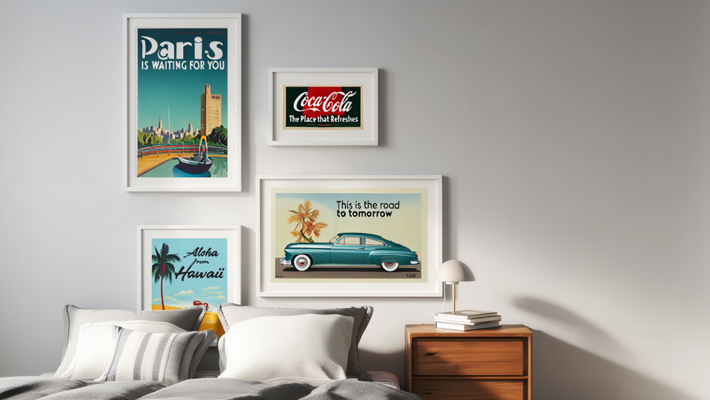 Wanderlust Vintage – 4-Piece Travel Gallery Set