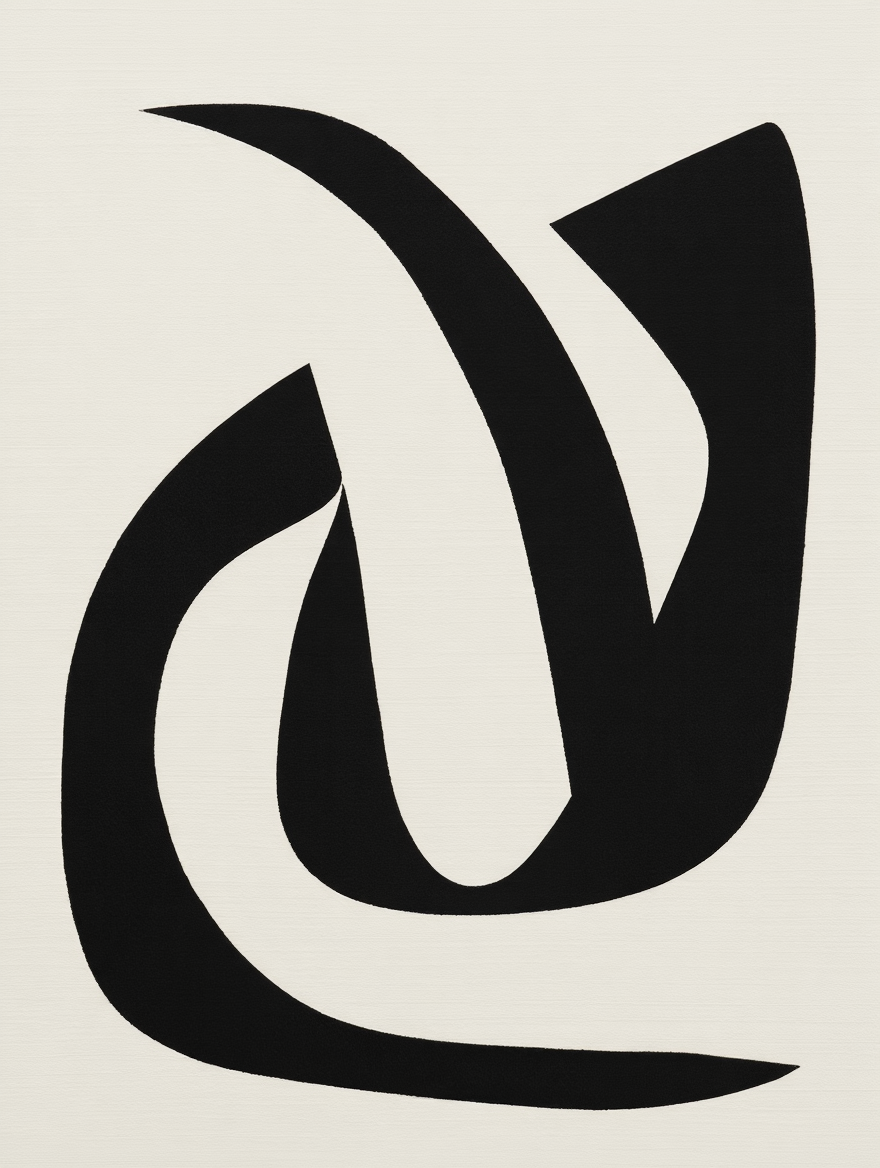 5 Flowing Geometric Abstract Prints – Organic Modern Wall Art for Living Room, Bedroom & Office Decor