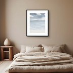 Watercolor Calm Sea Poster - Hakyarts