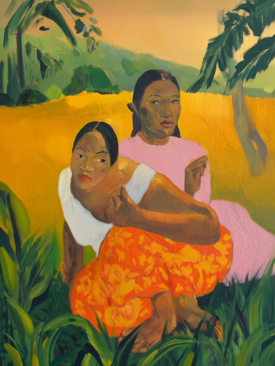 Gauguin Paradise Scenes – 4 Prints Mix & Match