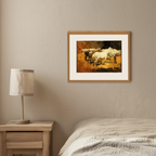 Horses at Palma – John Singer Sargent Poster | Dynamic Equestrian Scene Art Print