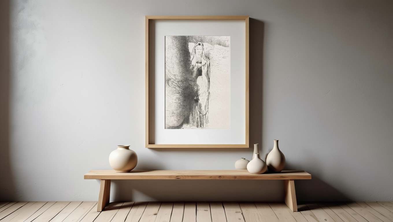 Odilon Redon - And the Angel Took the Censer