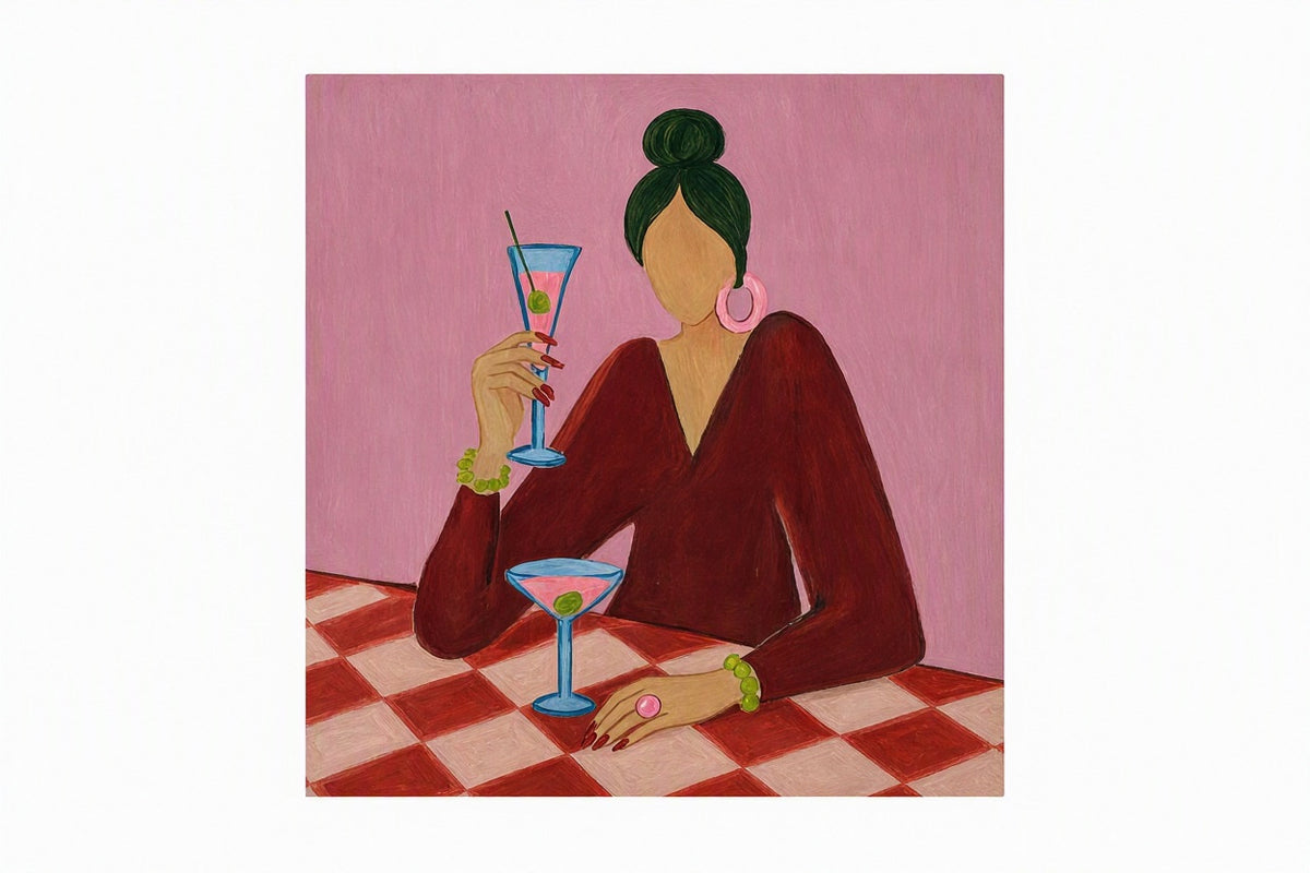 Canvas Print Cocktail Series Variation II | Contemporary Still Life
