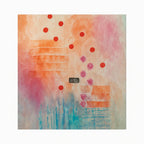 Canvas Print Coral Abstract Variation | Contemporary Abstract Wall Art