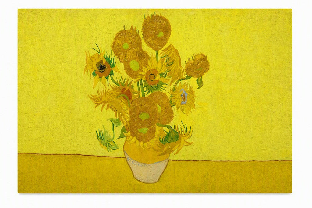 Canvas Print Vincent Van Gogh – Sunflowers | Vibrant Post-Impressionist Floral Art Print