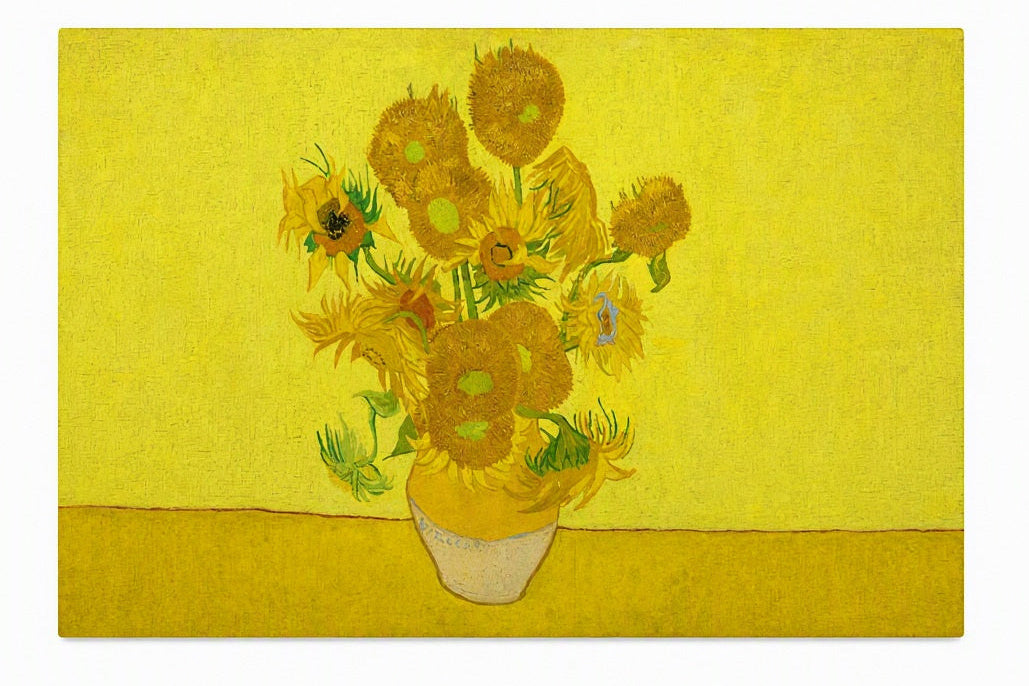 Canvas Print Vincent Van Gogh – Sunflowers | Vibrant Post-Impressionist Floral Art Print