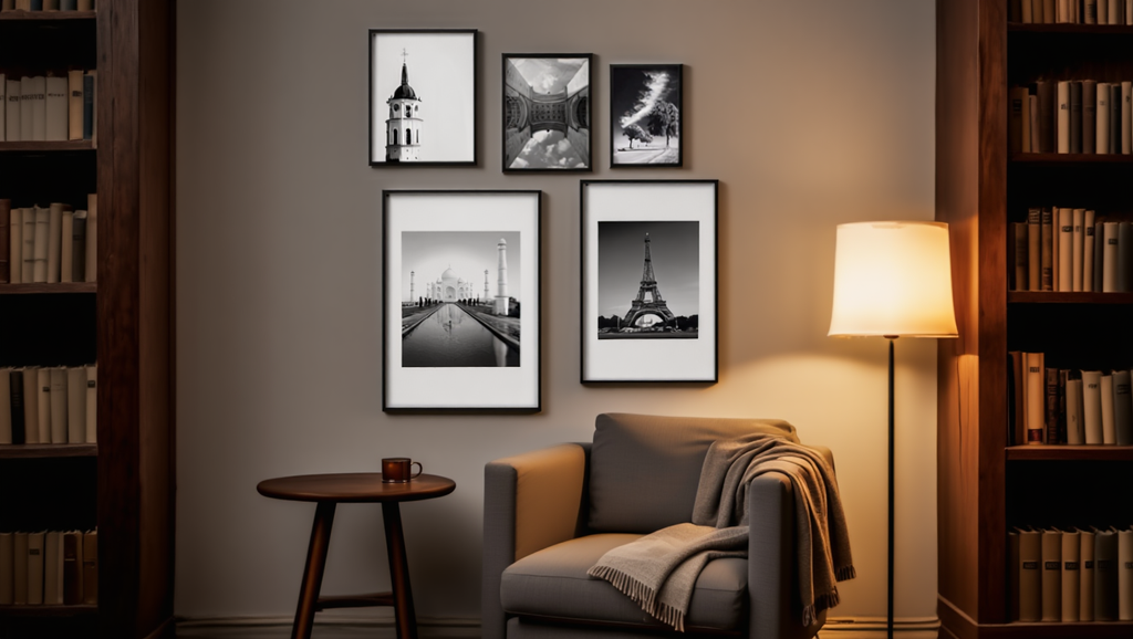 Monochrome Journeys: 5 Minimalist Travel & City Art Prints
