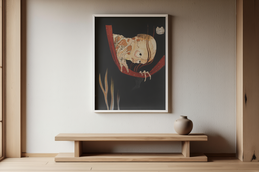 Hokusai – The Ghost Kohada Koheiji - Iconic Ukiyo-e Japanese Art Print