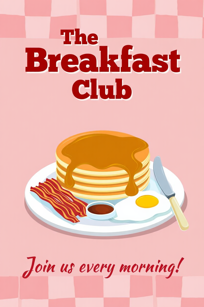 6 Retro Kitchen Posters – Pasta, Pizza & Coffee Love Canvas Prints in Red & Pink Tones for Living Room & Dining Decor