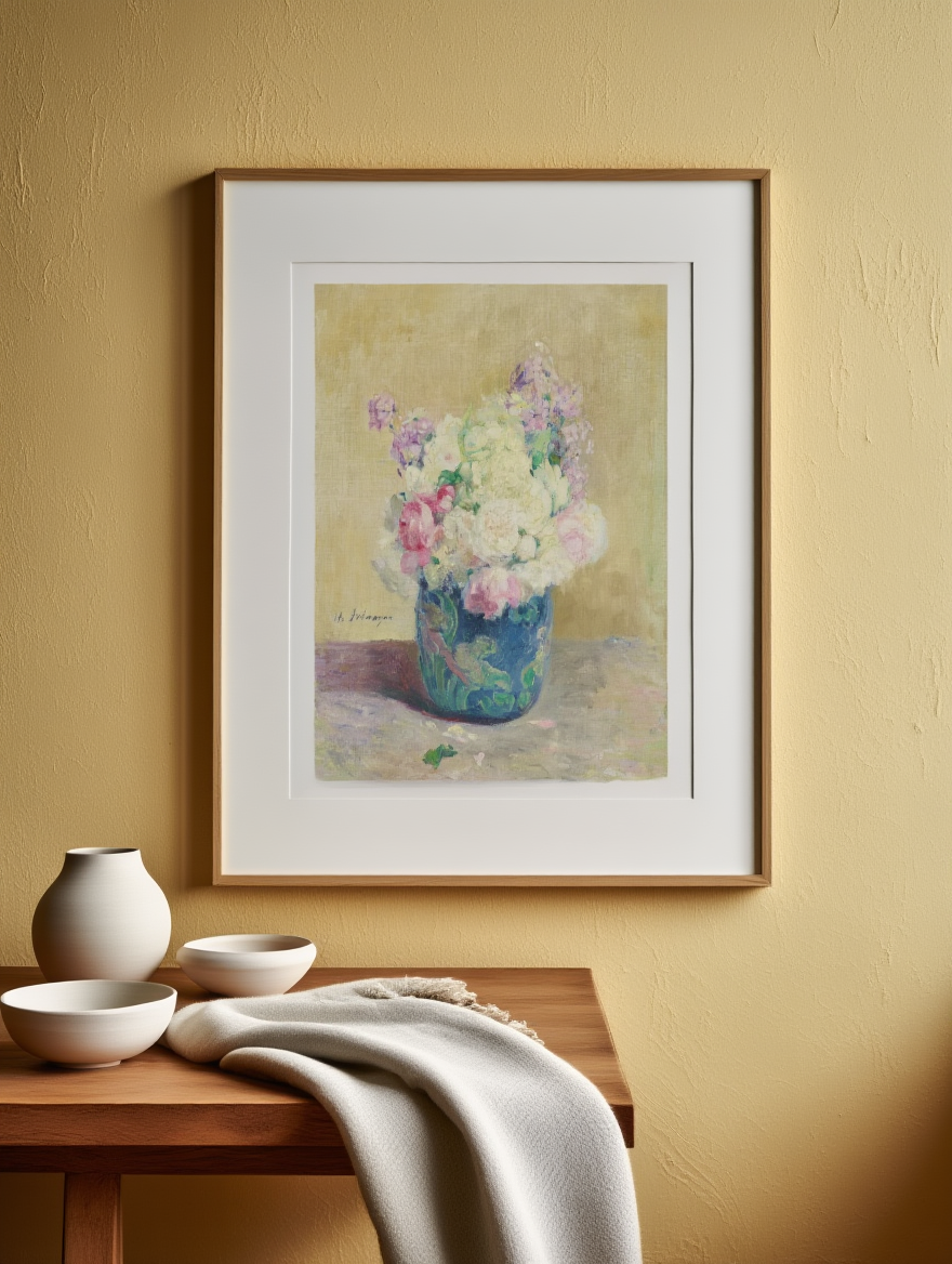 Henri Lebasque - Vase de fleurs