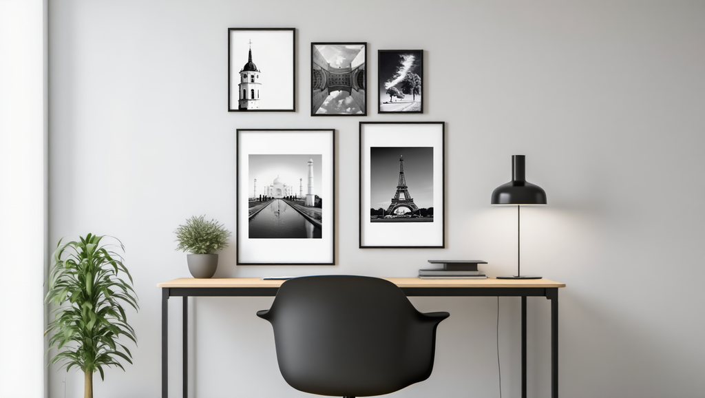 Monochrome Journeys: 5 Minimalist Travel & City Art Prints