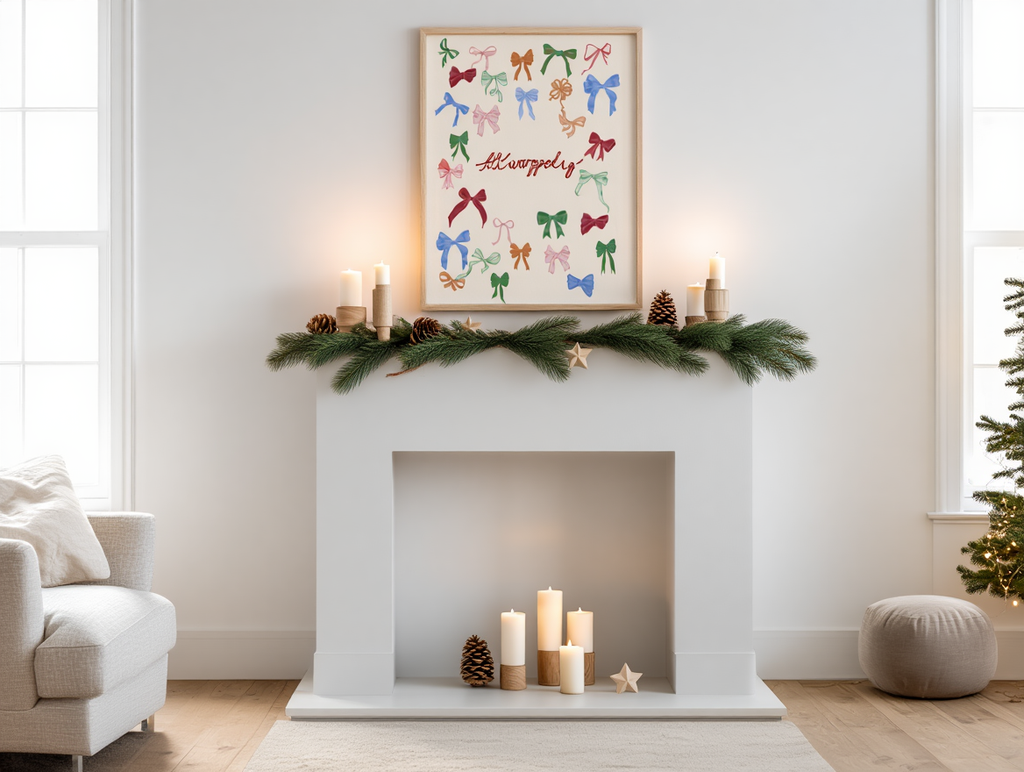 All Wrapped Up – Christmas Print