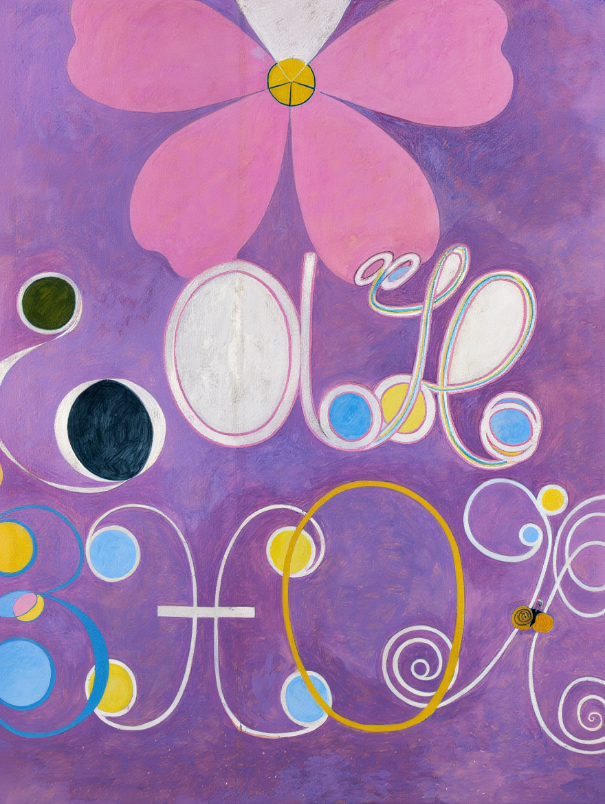 Hilma af Klint – Vibrant Abstraction Trio