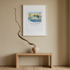 Émile Bernard - Woman Walking on the Banks of the Aven Poster - Hakyarts
