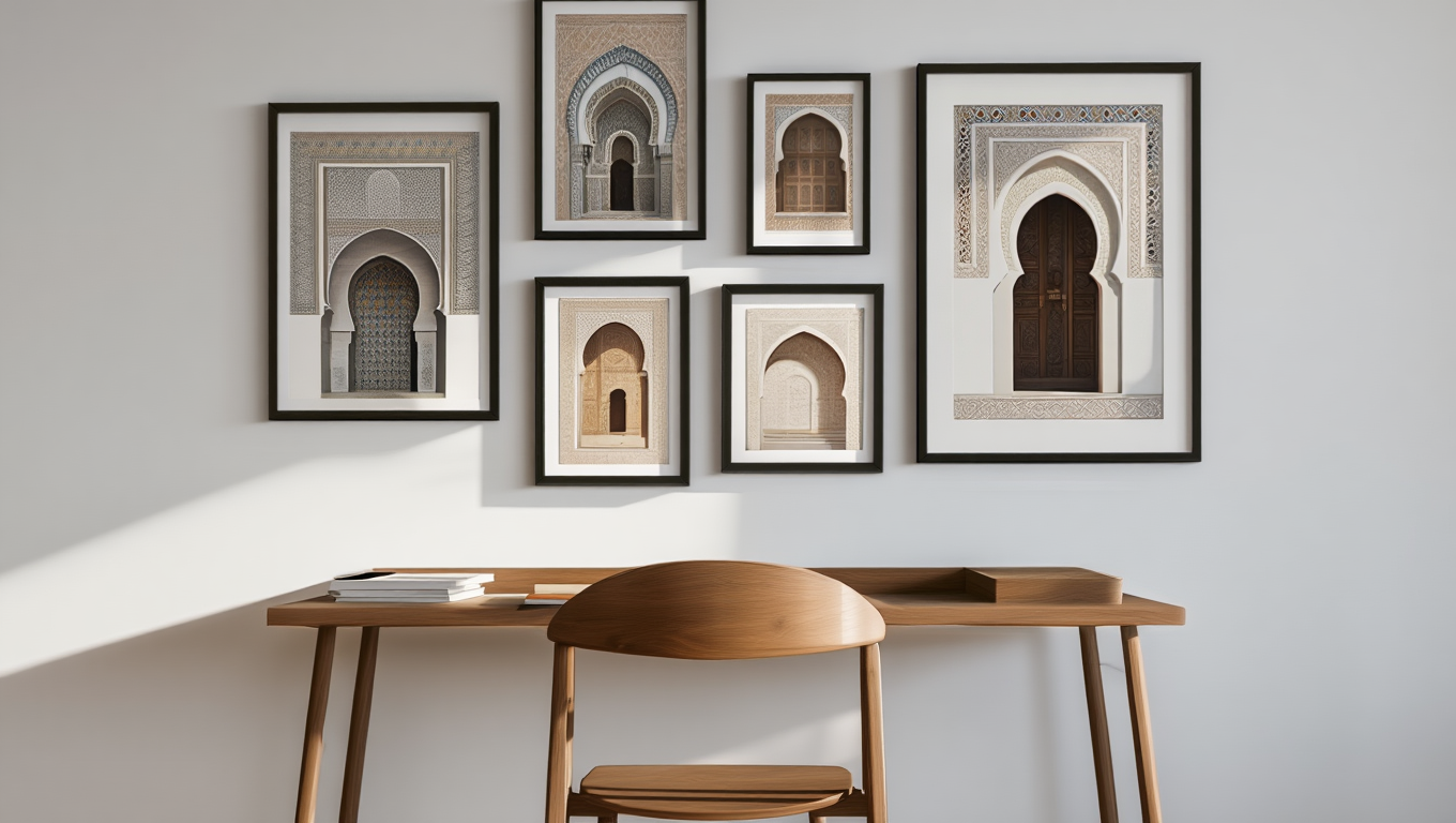 Moroccan Mosques – Set of 6 Architectural Art Prints