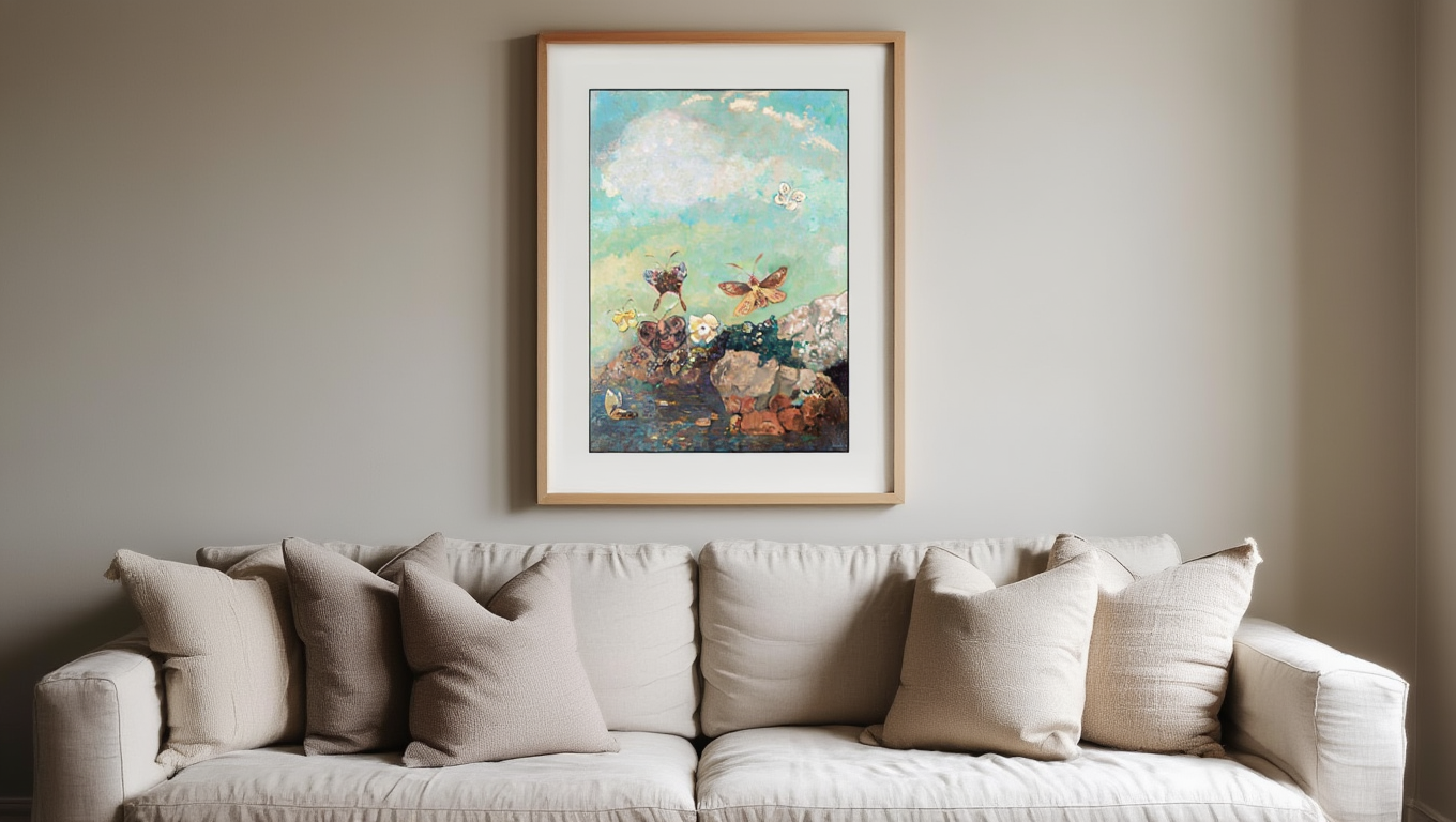 Odilon Redon - Papillons