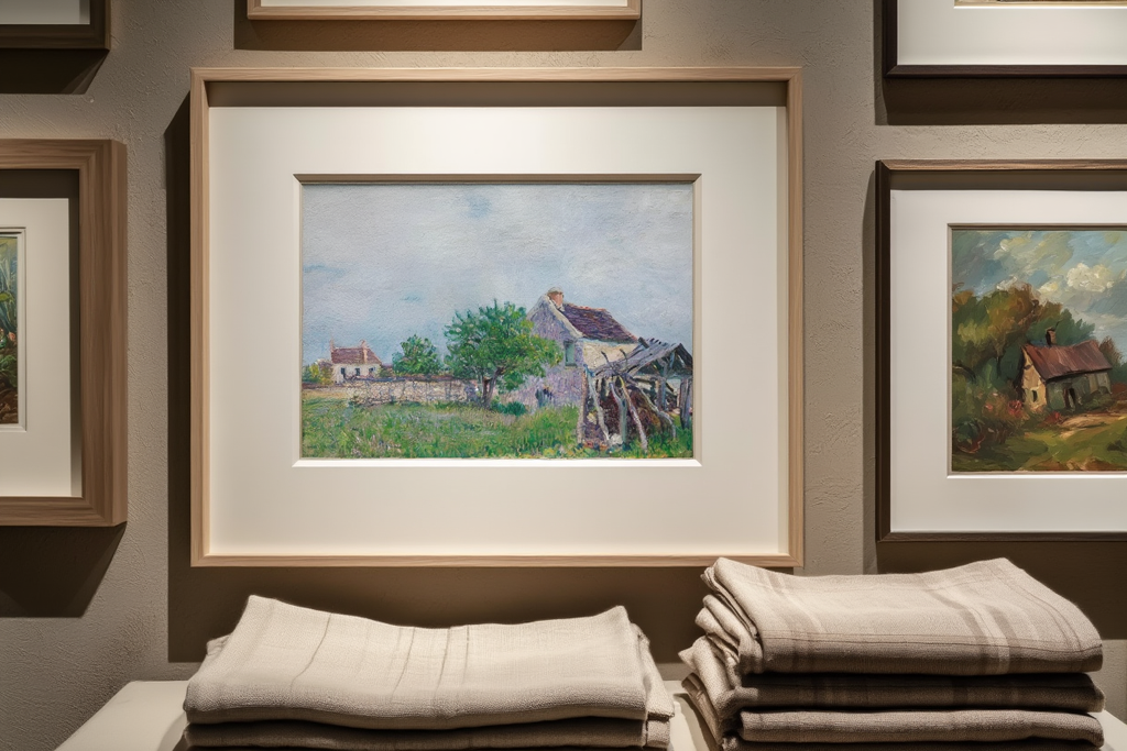 Alfred Sisley - Vieille chaumière aux Sablons