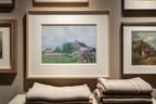 Vieille chaumière aux Sablons – Alfred Sisley Poster | Impressionist Landscape Art Print - Hakyarts