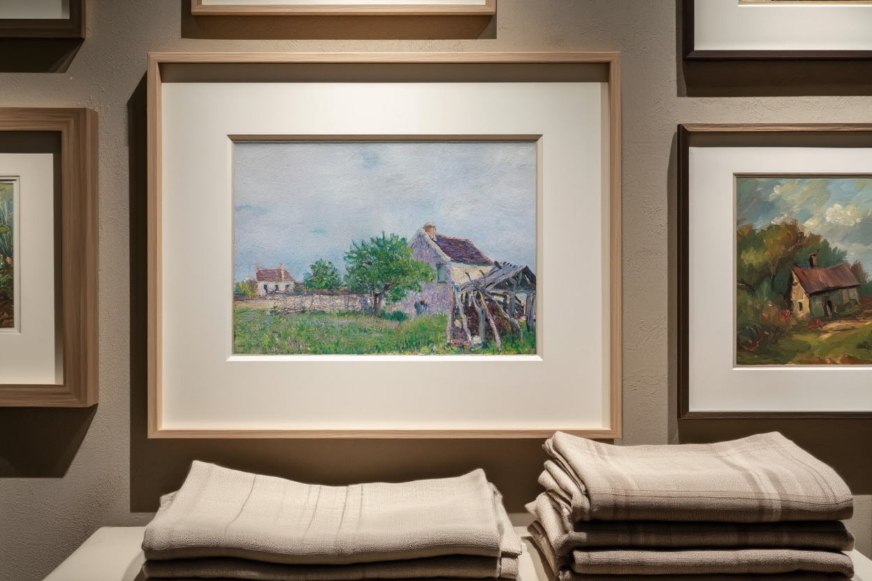 Alfred Sisley - Vieille chaumière aux Sablons