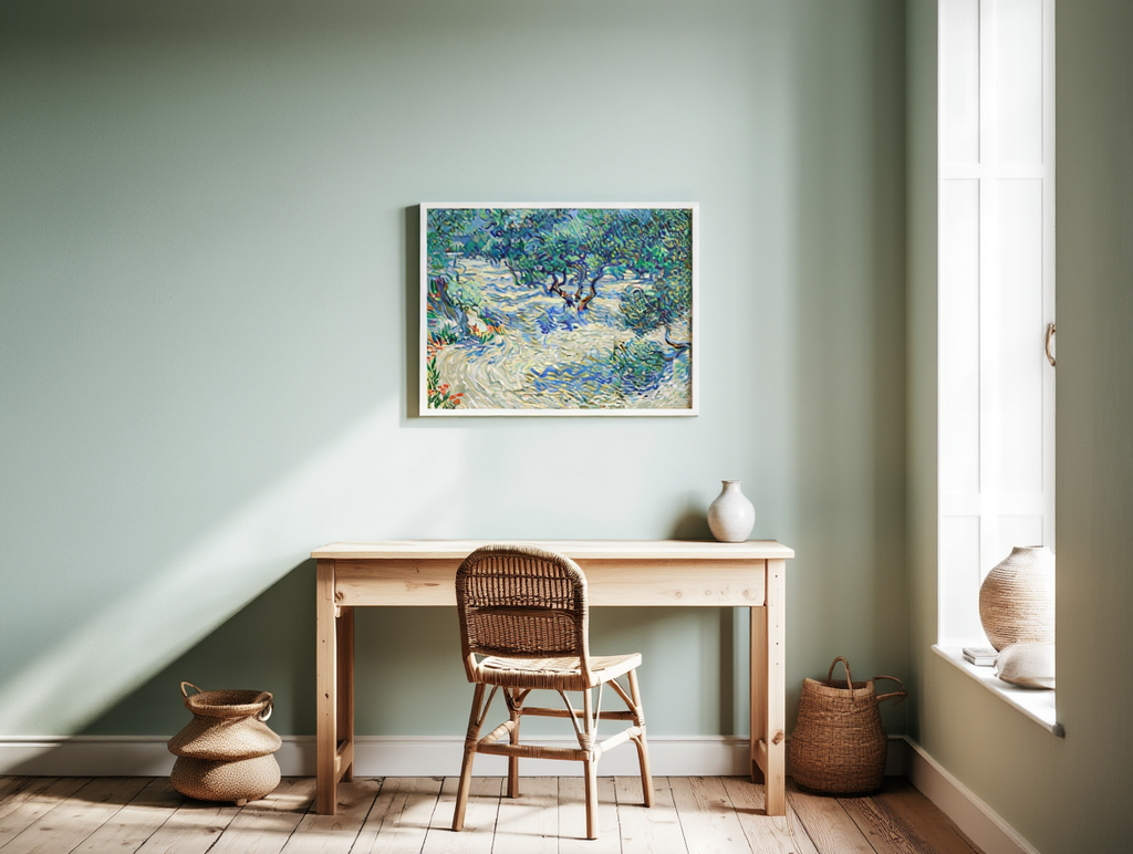 Vincent Van Gogh - Olive Orchard Poster