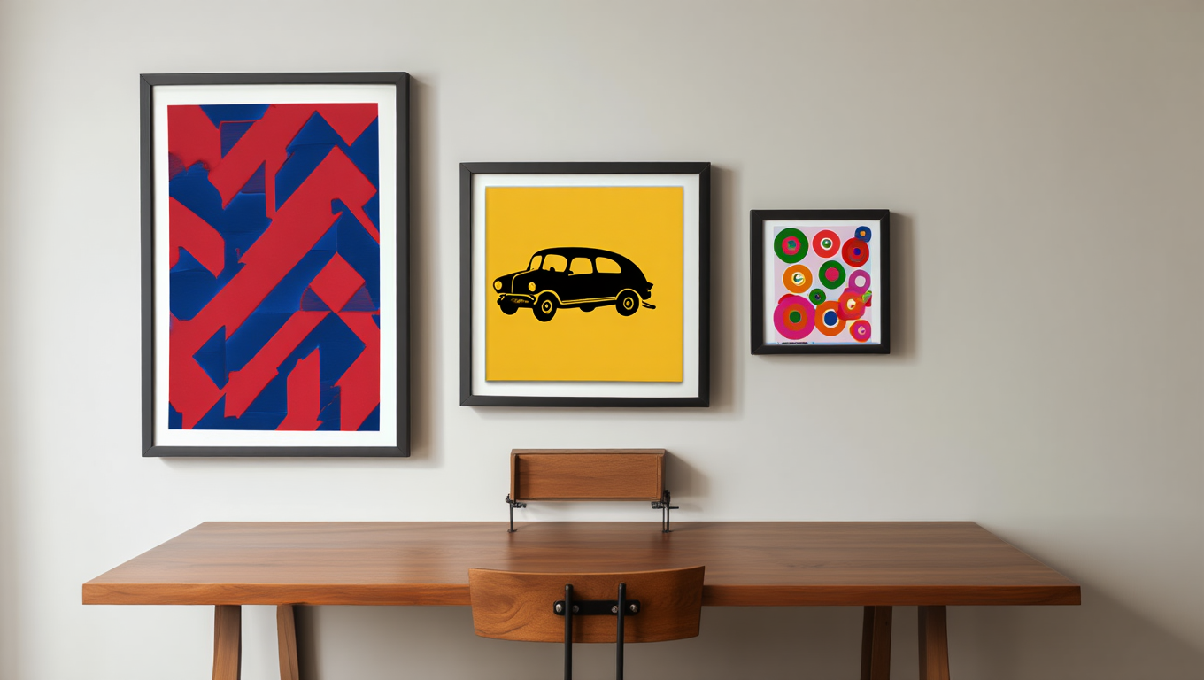 Pop Vibes – Set of 3 Pop Art-Inspired Prints